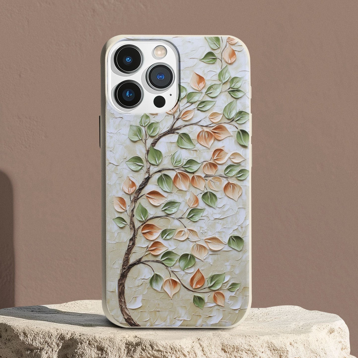 Stepping Green Phone Case Leaf Branch Bio Case