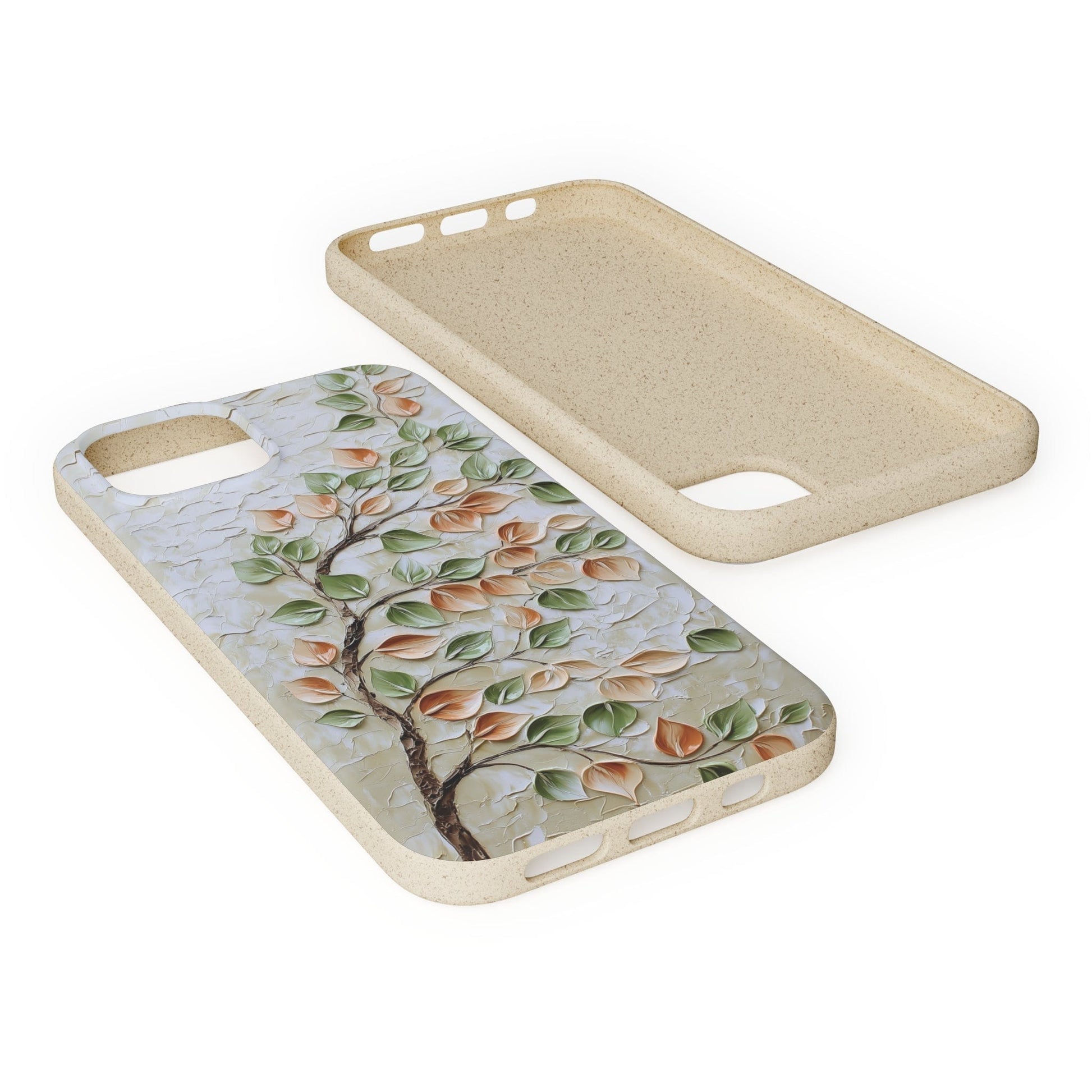 Stepping Green Phone Case Leaf Branch Bio Case