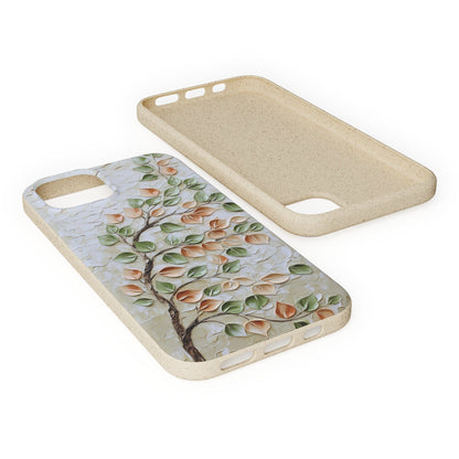 Stepping Green Phone Case Leaf Branch Bio Case