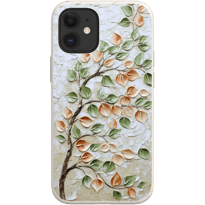 Stepping Green Phone Case Leaf Branch Bio Case