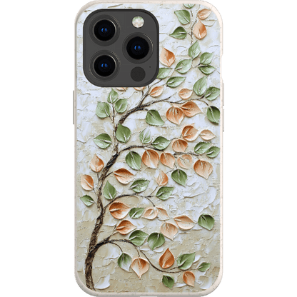 Stepping Green Phone Case Leaf Branch Bio Case