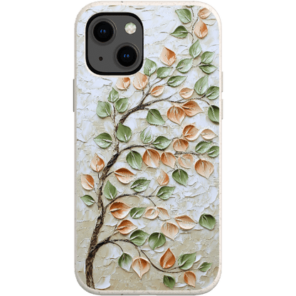 Stepping Green Phone Case Leaf Branch Bio Case
