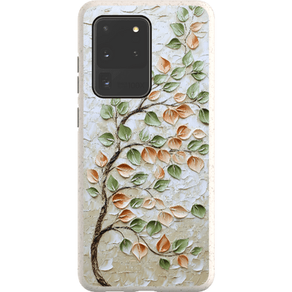 Stepping Green Phone Case Leaf Branch Bio Case