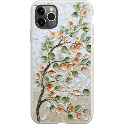 Stepping Green Phone Case Leaf Branch Bio Case