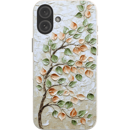Stepping Green Phone Case Leaf Branch Bio Case