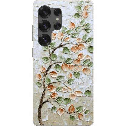 Stepping Green Phone Case Leaf Branch Bio Case