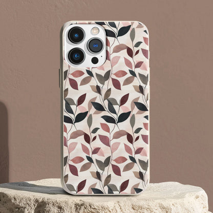 Stepping Green Phone Case Leaf Collage Bio Case