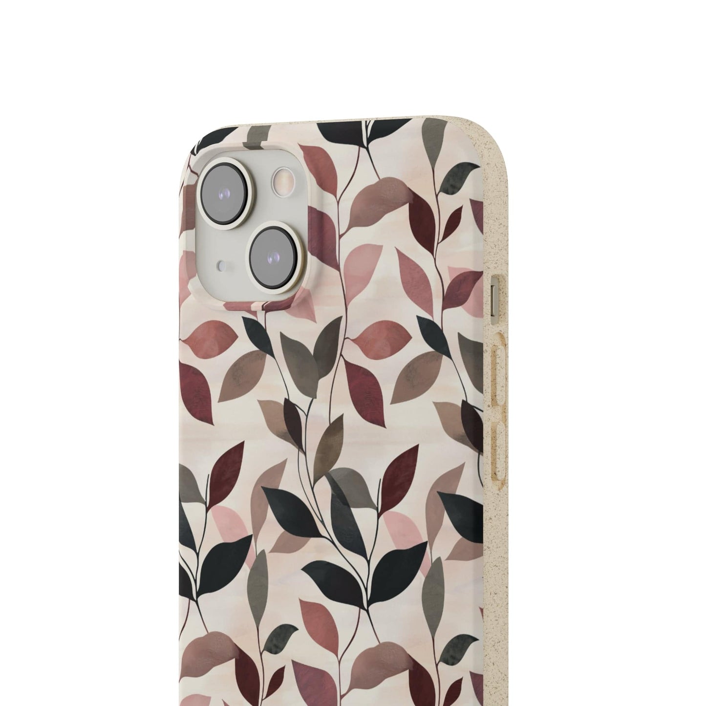 Stepping Green Phone Case Leaf Collage Bio Case