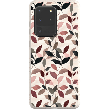 Stepping Green Phone Case Leaf Collage Bio Case