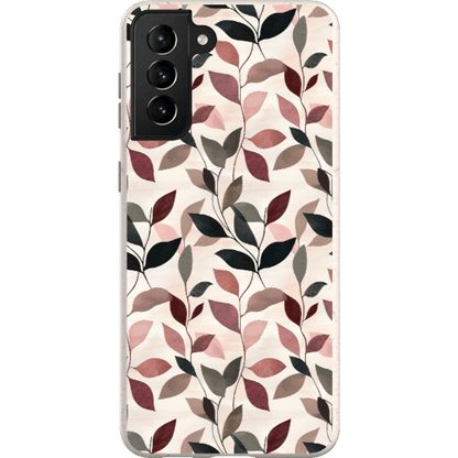 Stepping Green Phone Case Leaf Collage Bio Case