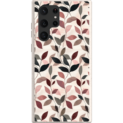 Stepping Green Phone Case Leaf Collage Bio Case