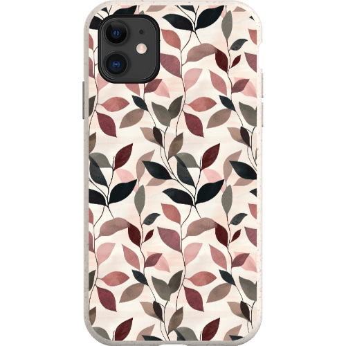 Stepping Green Phone Case Leaf Collage Bio Case