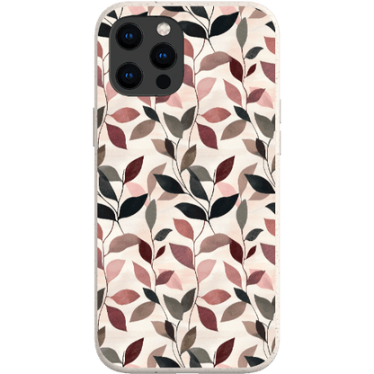 Stepping Green Phone Case Leaf Collage Bio Case