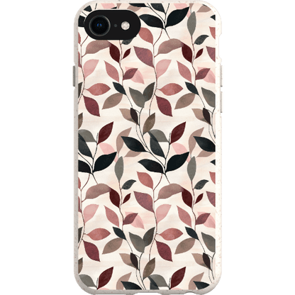Stepping Green Phone Case Leaf Collage Bio Case