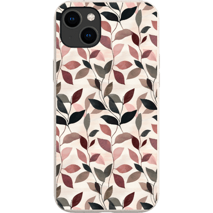Stepping Green Phone Case Leaf Collage Bio Case