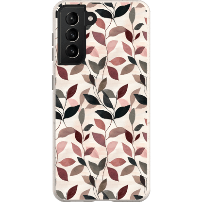 Stepping Green Phone Case Leaf Collage Bio Case
