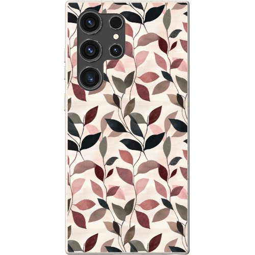 Stepping Green Phone Case Leaf Collage Bio Case