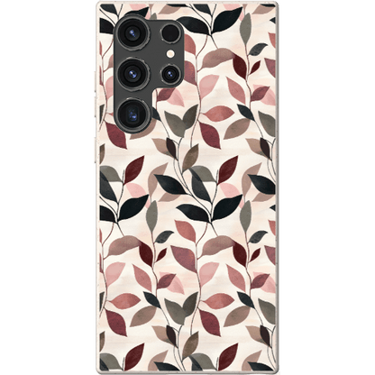 Stepping Green Phone Case Leaf Collage Bio Case