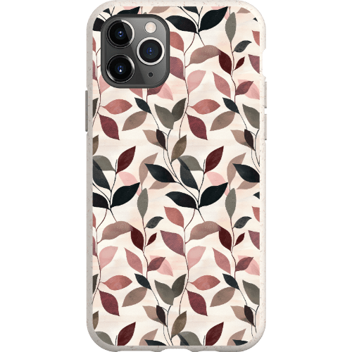 Stepping Green Phone Case Leaf Collage Bio Case