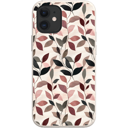 Stepping Green Phone Case Leaf Collage Bio Case