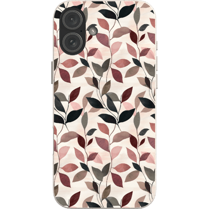 Stepping Green Phone Case Leaf Collage Bio Case