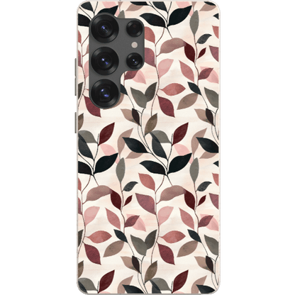 Stepping Green Phone Case Leaf Collage Bio Case