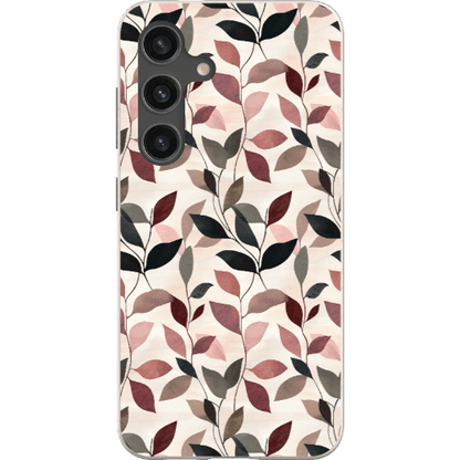 Stepping Green Phone Case Leaf Collage Bio Case