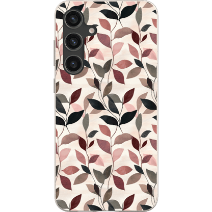 Stepping Green Phone Case Leaf Collage Bio Case