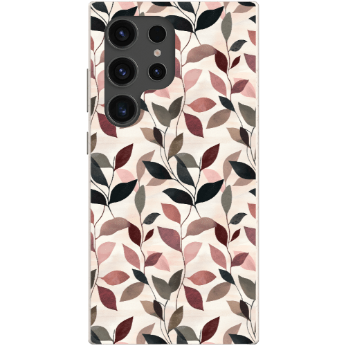 Stepping Green Phone Case Leaf Collage Bio Case
