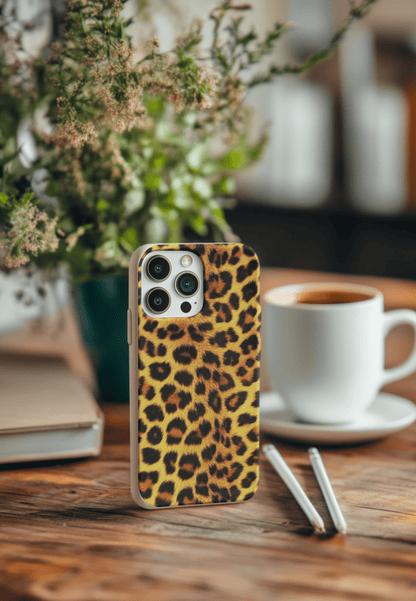 Stepping Green Phone Case Leopard Bio Case