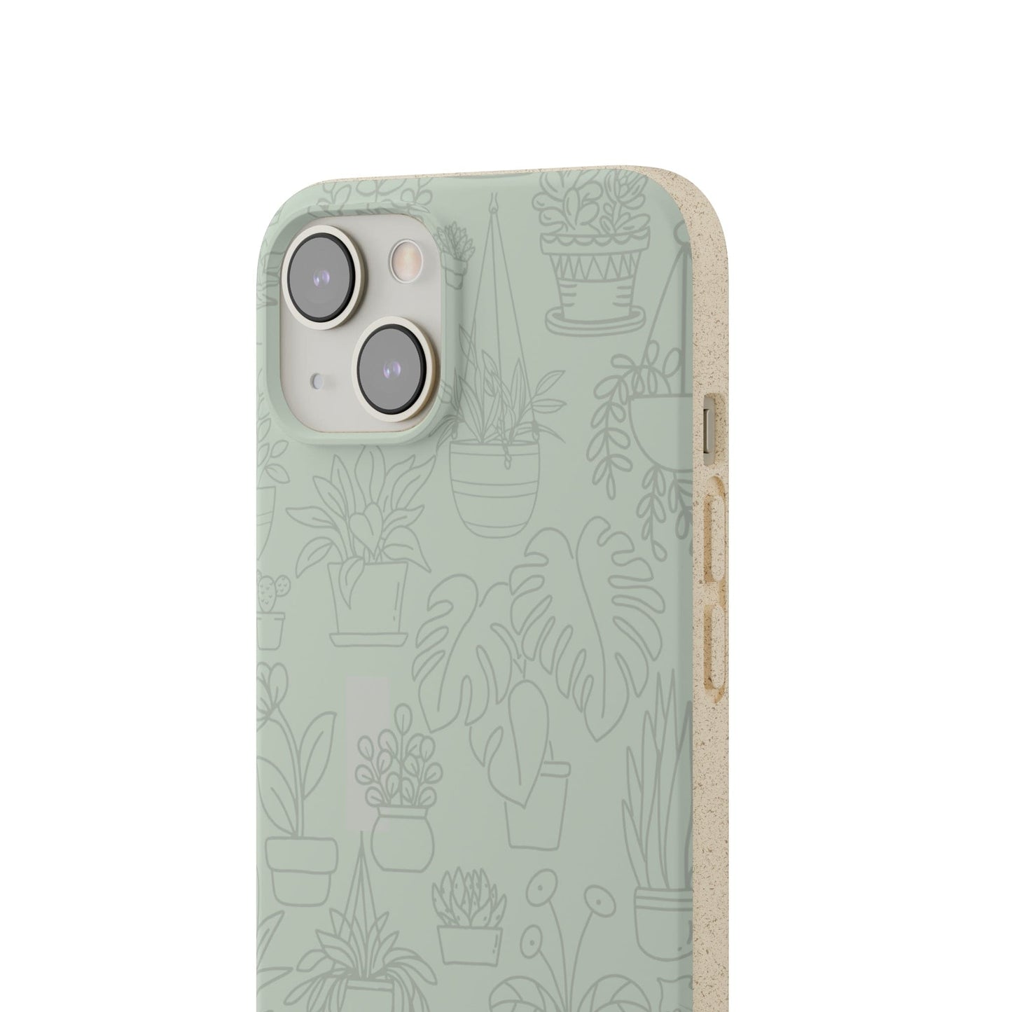 Stepping Green Phone Case Light Houseplants Bio Case