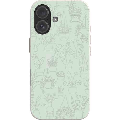 Stepping Green Phone Case Light Houseplants Bio Case