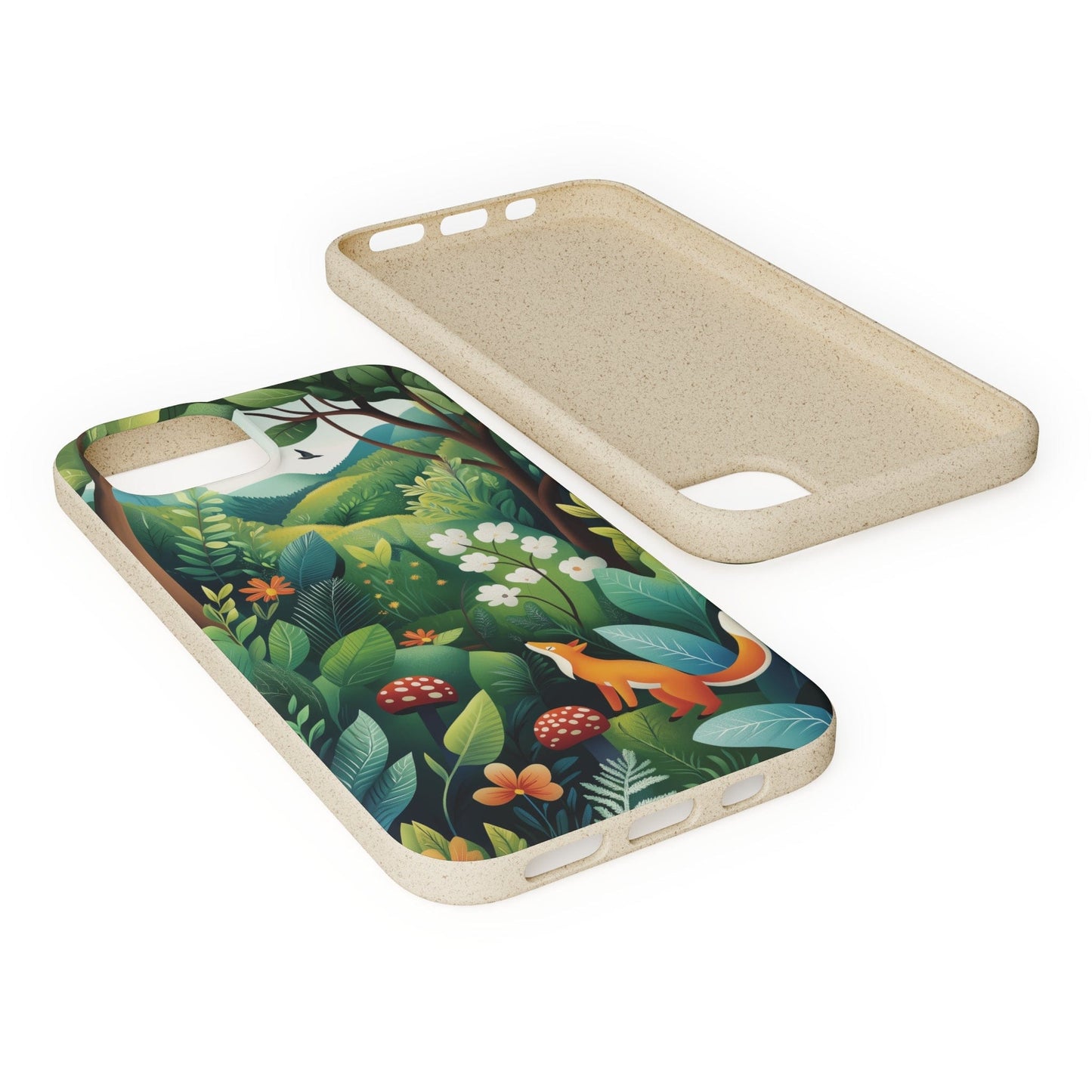 Stepping Green Phone Case Magical Forest Bio Case