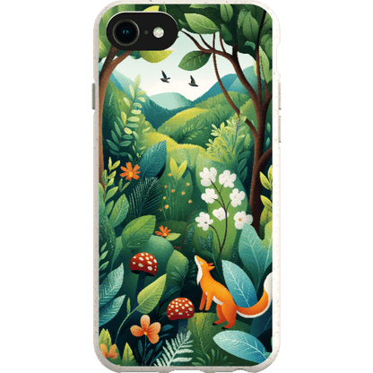 Stepping Green Phone Case Magical Forest Bio Case
