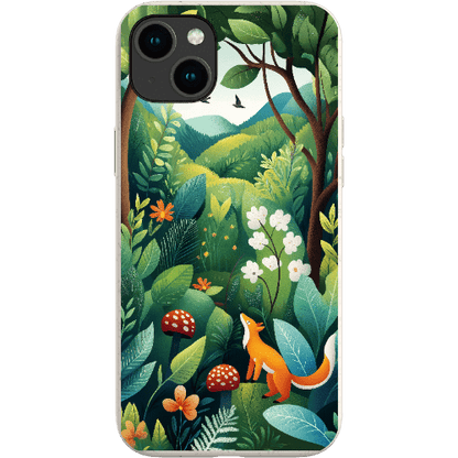 Stepping Green Phone Case Magical Forest Bio Case