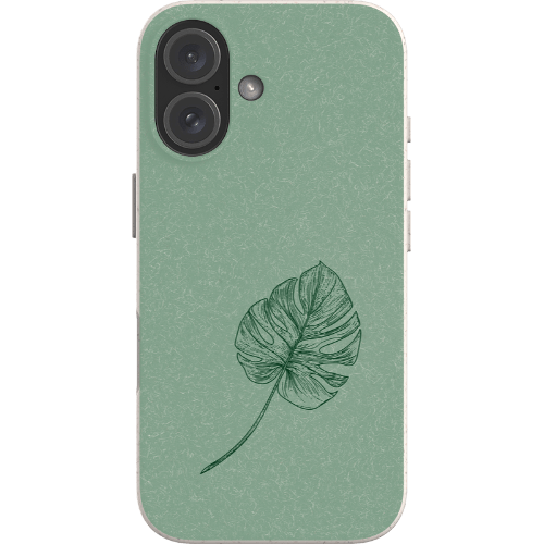 Stepping Green Phone Case Monstera Leaf Bio Case