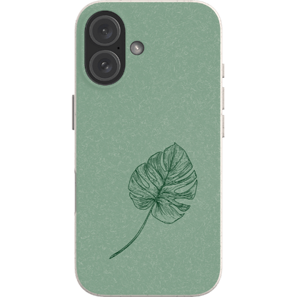 Stepping Green Phone Case Monstera Leaf Bio Case
