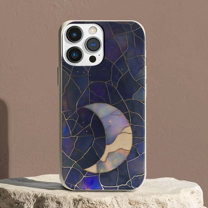 Stepping Green Phone Case Moon and Stars 1 Bio Case