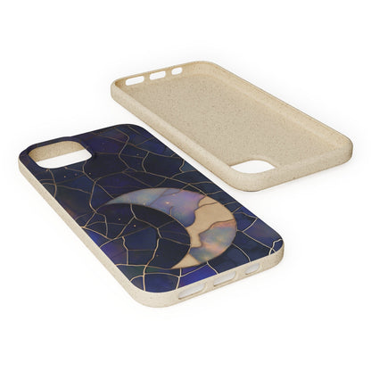 Stepping Green Phone Case Moon and Stars 1 Bio Case