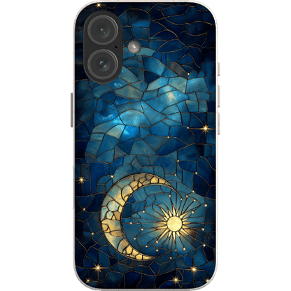 Stepping Green Phone Case Moon and Stars 2 Bio Case
