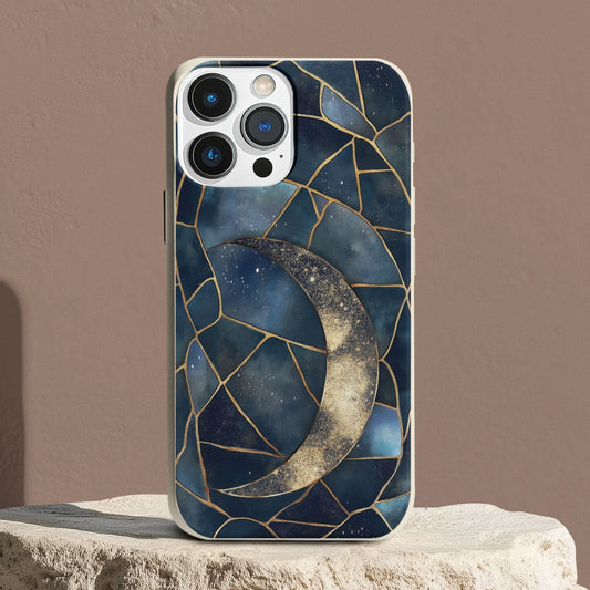 Stepping Green Phone Case Moon and Stars 3 Bio Case