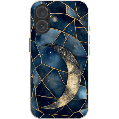 Stepping Green Phone Case Moon and Stars 3 Bio Case