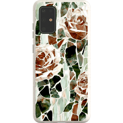 Stepping Green Phone Case Mosaic Rose Bio Case
