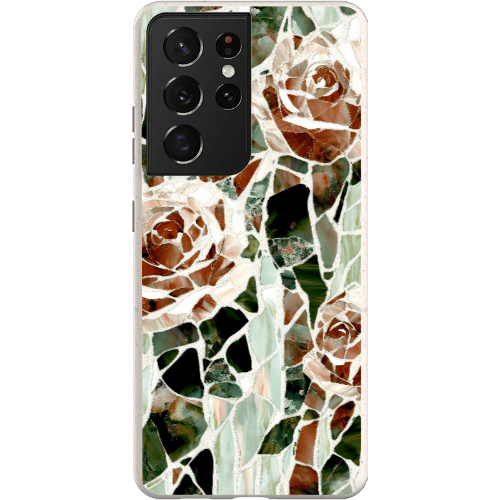 Stepping Green Phone Case Mosaic Rose Bio Case