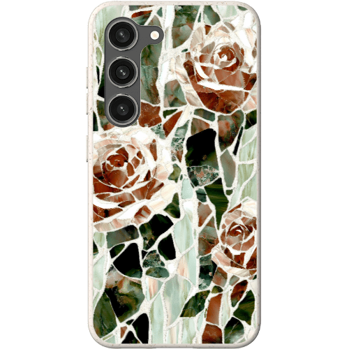 Stepping Green Phone Case Mosaic Rose Bio Case