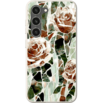 Stepping Green Phone Case Mosaic Rose Bio Case