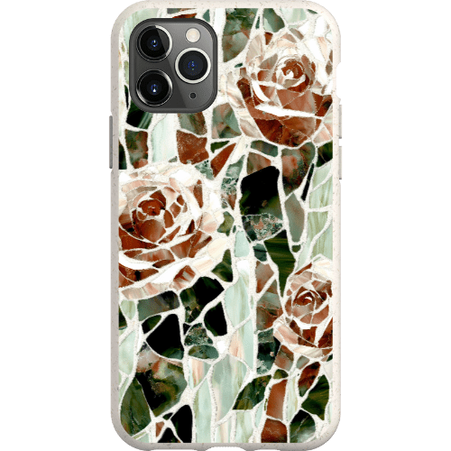 Stepping Green Phone Case Mosaic Rose Bio Case