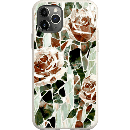 Stepping Green Phone Case Mosaic Rose Bio Case