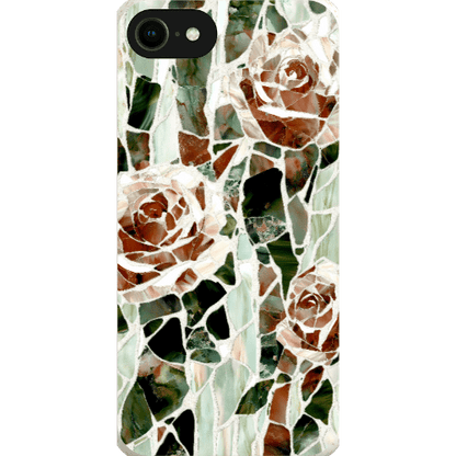 Stepping Green Phone Case Mosaic Rose Bio Case