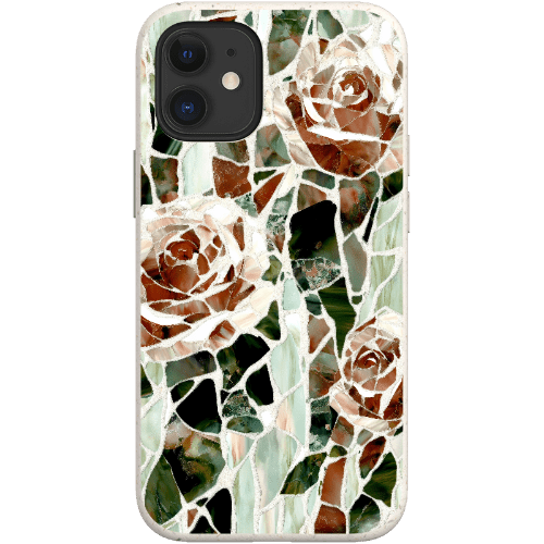 Stepping Green Phone Case Mosaic Rose Bio Case